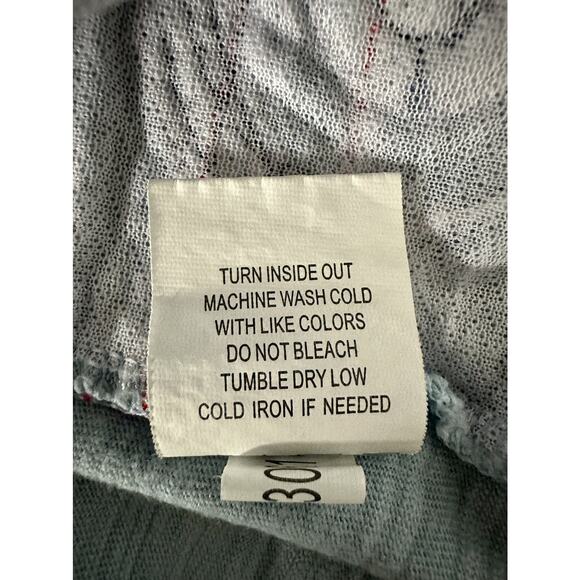 Mud Pie Blue Navy Red Firetruck Applique Raglan Cotton Knit Tee Top Boy 24M/2T - Picture 6 of 8